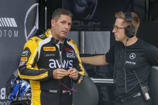 #58 Mercedes-AMG GT3 of CJ Moses, DXDT Racing, GT America Powered by AWS, SRO3, Indianapolis Motor Speedway, Indianapolis, IN, USA, October 2021 | Bob Chapman/SRO