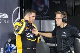 #58 Mercedes-AMG GT3 of CJ Moses, DXDT Racing, GT America Powered by AWS, SRO3, Indianapolis Motor Speedway, Indianapolis, IN, USA, October 2021 | Bob Chapman/SRO