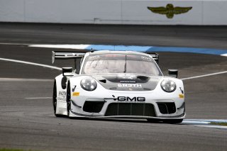 #32 Porsche 911 GT3R (991.2) of Kyle Washington, GMG Racing, GT America Powered by AWS, SRO3, SRO America, Indianapolis Motor Speedway, Indianapolis, IN, USA, October 2021 | Bob Chapman     