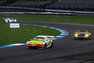 #45 Porsche 911 GT3-R of Charlie Luck, Wright Motorsports, GT America Powered by AWS, SRO3-M, SRO America, Indianapolis Motor Speedway, Indianapolis, IN, USA, October 2021 | Fabian Lagunas/SRO