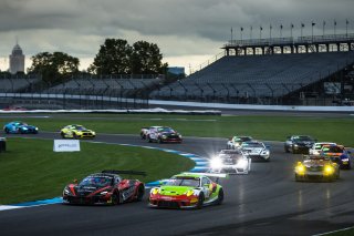 #70 McLaren 720S GT3 of Brendan Iribe, inception racing, GT America Powered by AWS, SRO3, Indianapolis Motor Speedway, Indianapolis, IN, USA, October 2021 | Fabian Lagunas/SRO