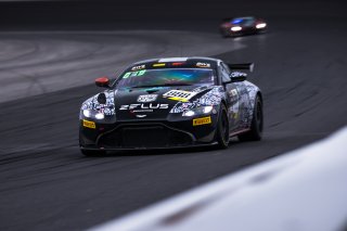 #888 Aston Martin Vantage AMR GT4 of Sean Whalen, Zelus Motorsports, GT America Powered by AWS, GT4, SRO America, Indianapolis Motor Speedway, Indianapolis, IN, October 2021. | Fabian Lagunas/SRO