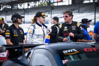 #25 Aston Martin Vantage AMR GT4 of Gray Newell, Heart of Racing, GT America Powered by AWS, GT4, SRO, Indianapolis Motor Speedway, Indianapolis, IN, USA, October 2021 | Fabian Lagunas/SRO