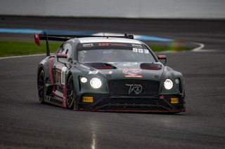 #101 Bentley Continental GT3 of Memo Gidley, TKO with Flying Lizard Motorsports, GT America Powered by AWS, SRO3, SRO, Indianapolis Motor Speedway, Indianapolis, IN, USA, October 2021
 | Brian Cleary/SRO
