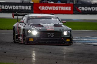 #101 Bentley Continental GT3 of Memo Gidley, TKO with Flying Lizard Motorsports, GT America Powered by AWS, SRO3, SRO, Indianapolis Motor Speedway, Indianapolis, IN, USA, October 2021
 | Brian Cleary/SRO