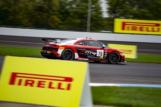 #76 Audi R8 LMS GT4 of Alex Welch, ROTR Motorsport, GT America Powered by AWS, GT4, SRO, Indianapolis Motor Speedway, Indianapolis, IN, USA, October 2021
 | Brian Cleary/SRO