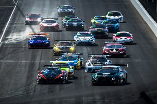 #70 McLaren 720S GT3 of Brendan Iribe, inception racing, GT America Powered by AWS, SRO3, Indianapolis Motor Speedway, Indianapolis, IN, USA, October 2021 | Fabian Lagunas/SRO