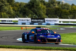 #8 Audi R8 LMS GT4 of Elias Sabo, GMG Racing, GT America Powered by AWS, GT4, SRO, Indianapolis Motor Speedway, Indianapolis, IN, USA, October 2021 | Fabian Lagunas/SRO