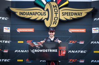 #70 McLaren 720S GT3 of Brendan Iribe, inception racing, GT America Powered by AWS, SRO3, Indianapolis Motor Speedway, Indianapolis, IN, USA, October 2021 | Fabian Lagunas/SRO