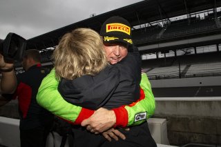#45 Porsche 911 GT3-R of Charlie Luck, Wright Motorsports, GT America Powered by AWS, SRO3-M, SRO America, Indianapolis Motor Speedway, Indianapolis, IN, USA, October 2021 | Bob Chapman     
