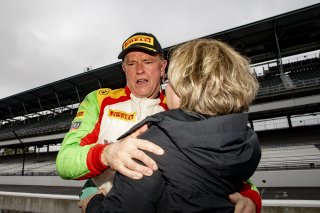 #45 Porsche 911 GT3-R of Charlie Luck, Wright Motorsports, GT America Powered by AWS, SRO3-M, SRO America, Indianapolis Motor Speedway, Indianapolis, IN, USA, October 2021 | Bob Chapman     