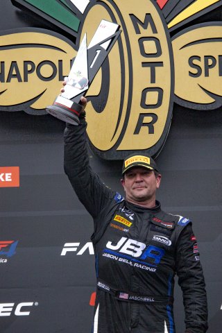 #2 Aston Martin Vantage AMR GT4 of Jason Bell, GMG Racing, GT America Powered by AWS, GT4, SRO, Indianapolis Motor Speedway, Indianapolis, IN, USA, October 2021
 | Bob Chapman     