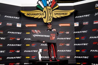 #70 McLaren 720S GT3 of Brendan Iribe, inception racing, GT America Powered by AWS, SRO3, Indianapolis Motor Speedway, Indianapolis, IN, USA, October 2021 | Brian Cleary/SRO