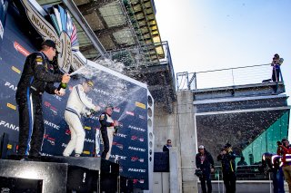 #25 Aston Martin Vantage AMR GT4 of Gray Newell, Heart of Racing, GT America Powered by AWS, GT4, SRO, Indianapolis Motor Speedway, Indianapolis, IN, USA, October 2021
 | Brian Cleary/SRO