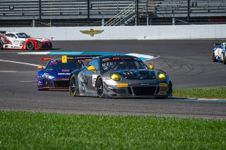 #460 Porsche 911 GT3 R (991) of Andy Wilzoch, Flying Lizard Motorsports, GT America Powered by AWS, SRO3-M, Indianapolis Motor Speedway, Indianapolis, IN, USA, October 2021 | SRO Motorsports Group