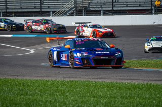 #8 Audi R8 LMS GT4 of Elias Sabo, GMG Racing, GT America Powered by AWS, GT4, SRO, Indianapolis Motor Speedway, Indianapolis, IN, USA, October 2021
 | SRO Motorsports Group