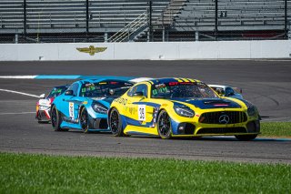 #39 Mercedes-AMG GT4 of Chris Cagnazzi, RENNtech Motorsports, GT America Powered by AWS, GT4, SRO America, Indianapolis Motor Speedway, Indianapolis, IN, USA, October 2021 | SRO Motorsports Group