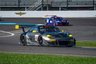 #460 Porsche 911 GT3 R (991) of Andy Wilzoch, Flying Lizard Motorsports, GT America Powered by AWS, SRO3-M, Indianapolis Motor Speedway, Indianapolis, IN, USA, October 2021 | SRO Motorsports Group