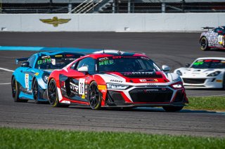 #76 Audi R8 LMS GT4 of Alex Welch, ROTR Motorsport, GT America Powered by AWS, GT4, SRO, Indianapolis Motor Speedway, Indianapolis, IN, USA, October 2021
 | SRO Motorsports Group