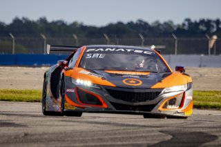 #77 Acura NSX GT3 of Michael Di Meo and Matt McMurry, Compass Racing, Fanatec GT World Challenge America powered by AWS, Pro-Am, SRO America, Sebring International Raceway, Sebring, FL, September 2021.
 | Brian Cleary/SRO