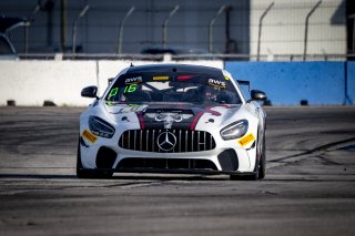 #16 Mercedes-AMG GT4 of John Allen, Capstone Motorsports, GT America Powered by AWS, GT4, SRO America, Sebring International Raceway, Sebring, FL, September 2021.
 | Brian Cleary/SRO