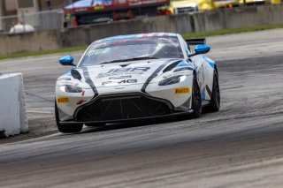 #2 Aston Martin Vantage AMR GT4 of Jason Bell, GMG Racing, GT America Powered by AWS, GT4, SRO America, Sebring International Raceway, Sebring, FL, September 2021.
 | Regis Lefebure/SRO