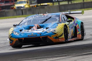#88 Lamborghini Huracan GT3 of Jason Harward, Zelus Motorsports, GT America Powered by AWS, SRO3, SRO America, Sebring International Raceway, Sebring, FL, September 2021. | Regis Lefebure/SRO