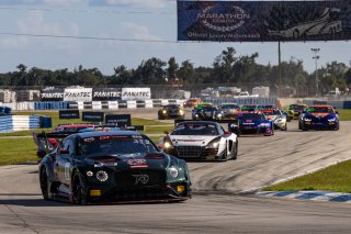 #101 Bentley Continental GT3 of Memo Gidley, TKO with Flying Lizard Motorsports, GT America Powered by AWS, SRO3, SRO America, Sebring International Raceway, Sebring, FL, September 2021.
 | Regis Lefebure/SRO