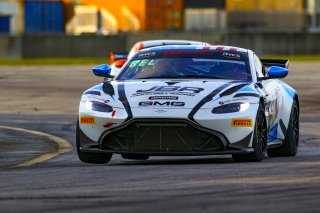 #2 Aston Martin Vantage AMR GT4 of Jason Bell, GMG Racing, GT America Powered by AWS, GT4, SRO America, Sebring International Raceway, Sebring, FL, September 2021.
 | Dave Green/SRO              
