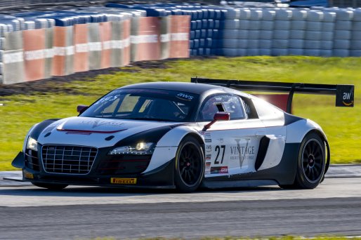 #27 Audi R8 LMS GT3 of Jason Daskalos, Daskaslos Motorsports, GT America Powered by AWS, SRO3, SRO America, Sebring International Raceway, Sebring, FL, September 2021. | Brian Cleary/SRO