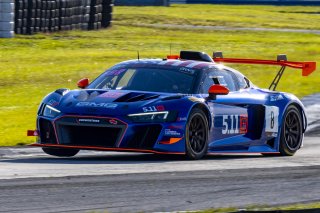 #8 Audi R8 LMS GT4 of Elias Sabo, GMG Racing, GT America Powered by AWS, GT4, SRO America, Sebring International Raceway, Sebring, FL, September 2021.
 | Brian Cleary/SRO