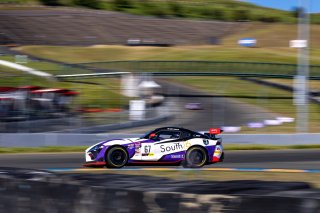 #67 Toyota Supra GT4 of Jose DaSilva, Smooge Racing, GT America Powered by AWS, GT4, SRO America, Sonoma Raceway, Sonoma, CA, April  2022.
 | @RegisLefebure.com
