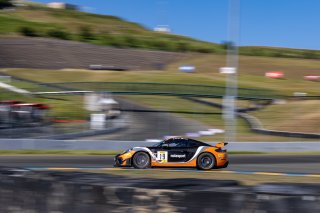 #19 Porsche718 Cayman GT4 RS Clubsport of Alain Stad, NOLASPORT, GT America Powered by AWS, GT4, SRO America, Sonoma Raceway, Sonoma, CA, April  2022.
 | @RegisLefebure.com