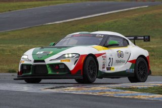 #21 Toyota GR Supra GT4 of Nick Shanny, Accelerating Performance, GT America Powered by AWS, GT4, SRO America, Sonoma Raceway, Sonoma, CA, April  2022.
 | Brian Cleary/SRO