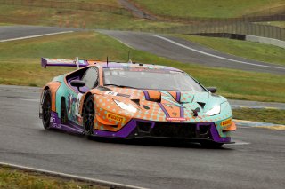 #88 Lamborghini Huracan GT3 of Jason Harward, Zelus Motorsports, GT America Powered by AWS, SRO3, SRO America, Sonoma Raceway, Sonoma, CA, April  2022.
 | Brian Cleary/SRO