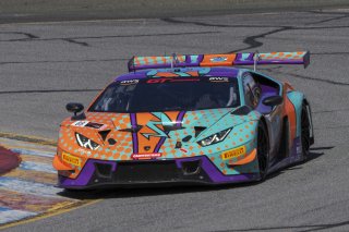 #88 Lamborghini Huracan GT3 of Jason Harward, Zelus Motorsports, GT America Powered by AWS, SRO3, SRO America, Sonoma Raceway, Sonoma, CA, April  2022.
 | Brian Cleary/SRO