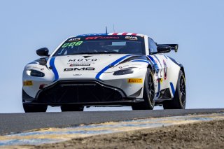 #2  Aston Martin Vantage AMR GT4 of  Jason Bell, GMG Racing, GT America Powered by AWS, GT4, SRO America, Sonoma Raceway, Sonoma, CA, April  2022.
 | Brian Cleary/SRO