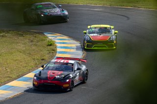 #50 Aston Martin Vantage GT4 of Ross Chouest, Chouest Povoledo Racing, GT America Powered by AWS, GT4, SRO America, Sonoma Raceway, Sonoma, CA, April  2022.
 | RegisLefebure/SRO
