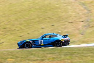 #79 Mercedes-AMG GT4 of Chris Gumprecht, RENNtech Motorsports, GT America Powered by AWS, GT4, SRO America, Sonoma Raceway, Sonoma, CA, April  2022.
 | Regis Lefebure/SRO