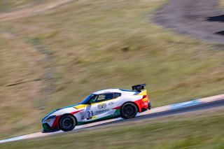 #21 Toyota GR Supra GT4 of Nick Shanny, Accelerating Performance, GT America Powered by AWS, GT4, SRO America, Sonoma Raceway, Sonoma, CA, April  2022.
 | Regis Lefebure/SRO