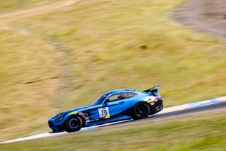 #79 Mercedes-AMG GT4 of Chris Gumprecht, RENNtech Motorsports, GT America Powered by AWS, GT4, SRO America, Sonoma Raceway, Sonoma, CA, April  2022.
 | Regis Lefebure/SRO