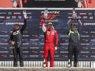 #50 Aston Martin Vantage GT4 of Ross Chouest, Chouest Povoledo Racing, GT America Powered by AWS, GT4, SRO America, Sonoma Raceway, Sonoma, CA, April  2022.
 | Brian Cleary/SRO