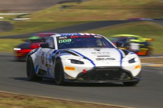 #2  Aston Martin Vantage AMR GT4 of  Jason Bell, GMG Racing, GT America Powered by AWS, GT4, SRO America, Sonoma Raceway, Sonoma, CA, April  2022.
 | Brian Cleary/SRO