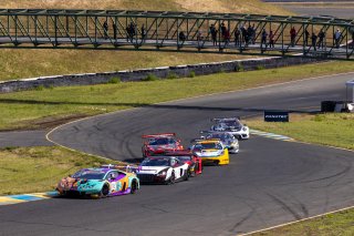 2nd race start #88 Lamborghini Huracan GT3 of Jason Harward, Zelus Motorsports, GT America Powered by AWS, SRO3, c SRO America, Sonoma Raceway, Sonoma, CA, April  2022.
 | RegisLefebure/SRO