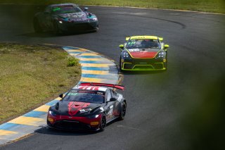 #50 Aston Martin Vantage GT4 of Ross Chouest, Chouest Povoledo Racing, GT America Powered by AWS, GT4, SRO America, Sonoma Raceway, Sonoma, CA, April  2022.
 | RegisLefebure/SRO