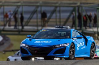 Acura NSX pace car, SRO America, Sonoma Raceway, Sonoma, CA, April  2022.
 | RegisLefebure/SRO
