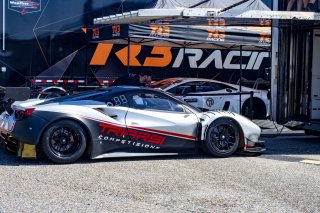 #37 Ferrari 488 GT3 of Justin Wetherill, Triarsi Competizione, GT America Powered by AWS, SRO3, SRO America, GT America, Grand Prix of St. Petersburg, St. Petersburg, FL, February 2022.
 | Brian Cleary/SRO