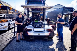 #37 Ferrari 488 GT3 of Justin Wetherill, Triarsi Competizione, GT America Powered by AWS, SRO3, SRO America, GT America, Grand Prix of St. Petersburg, St. Petersburg, FL, February 2022.
 | Brian Cleary/SRO