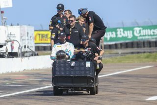 #88 Lamborghini Huracan GT3 of Jason Harward, Zelus Motorsports, GT America Powered by AWS, SRO3, SRO America, GT America, Grand Prix of St. Petersburg, St. Petersburg, FL, February 2022.
 | Brian Cleary/SRO