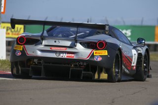 #37 Ferrari 488 GT3 of Justin Wetherill, Triarsi Competizione, GT America Powered by AWS, SRO3, SRO America, GT America, Grand Prix of St. Petersburg, St. Petersburg, FL, February 2022.
 | Brian Cleary/SRO
